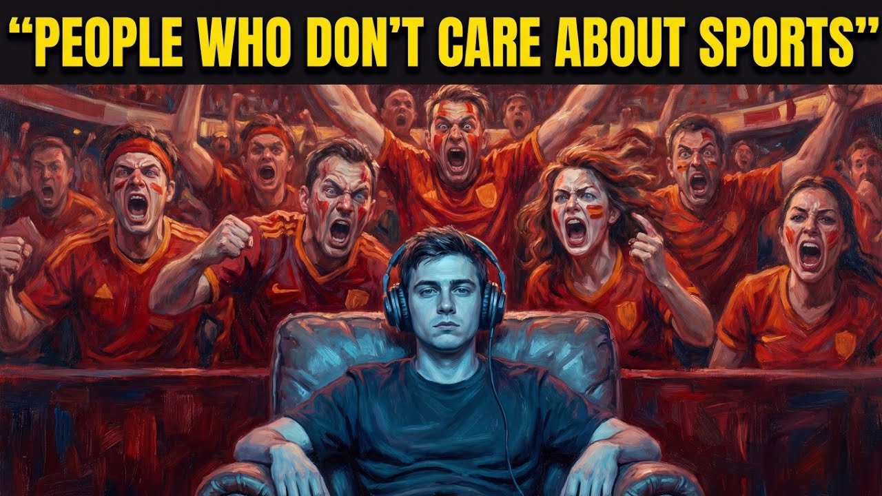 Psychology of People Who Don’t Obsess Over Sports (They Think Differently)