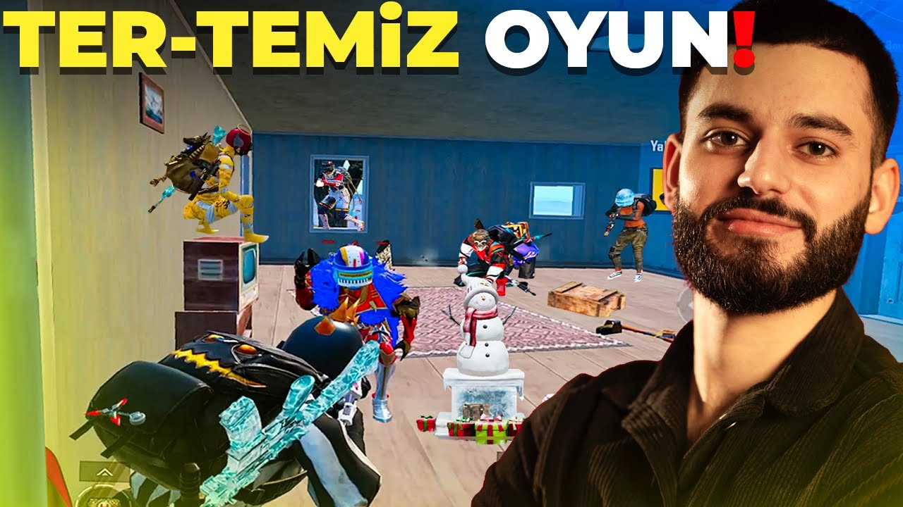TAKIMIMLA TER-TEMİZ OYUN APARDIQ!! 🔥 HEYECANLI MAÇ! | PUBG MOBILE