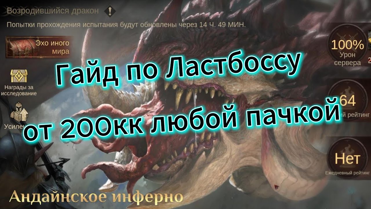Гайд по Финальному боссу | Тактики | Механики | Примеры | Dragonheir: Silent Gods