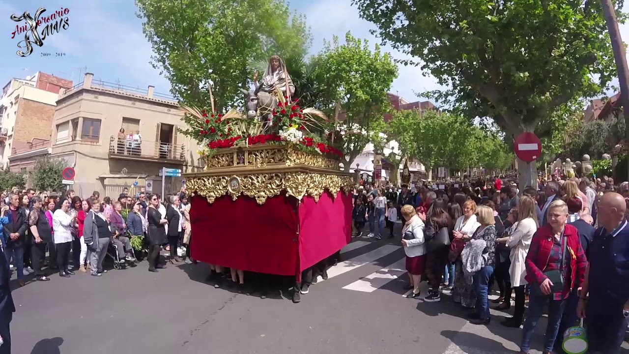 AM Ntra Sra de la Sierra - Domingo de Ramos 2019 -  Santa Coloma de Gramenet
