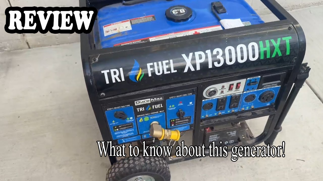 Обзор портативного генератора DuroMax XP13000HXT &mdash; стоит ли он своих денег?
