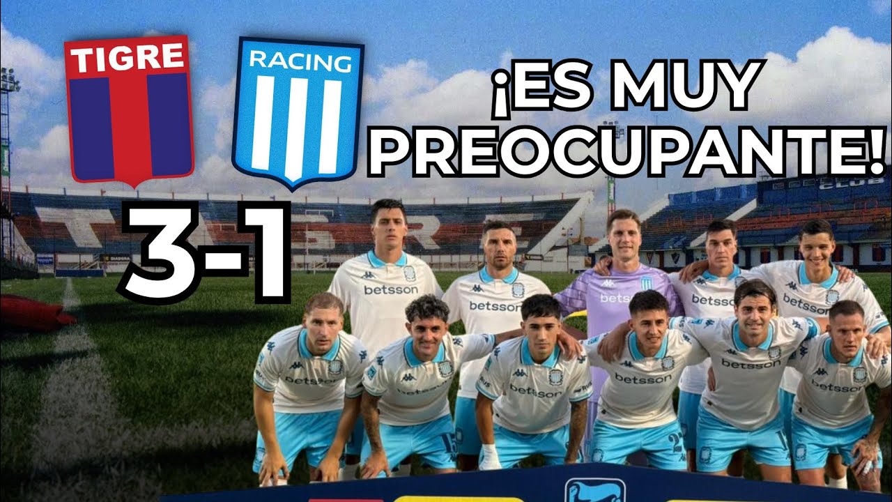 RACING TUVO ERRORES DE FÚTBOL AMATEUR Y VOLVIÓ A PERDER POR EL TORNEO/ ANÁLISIS Y REACCIÓN 