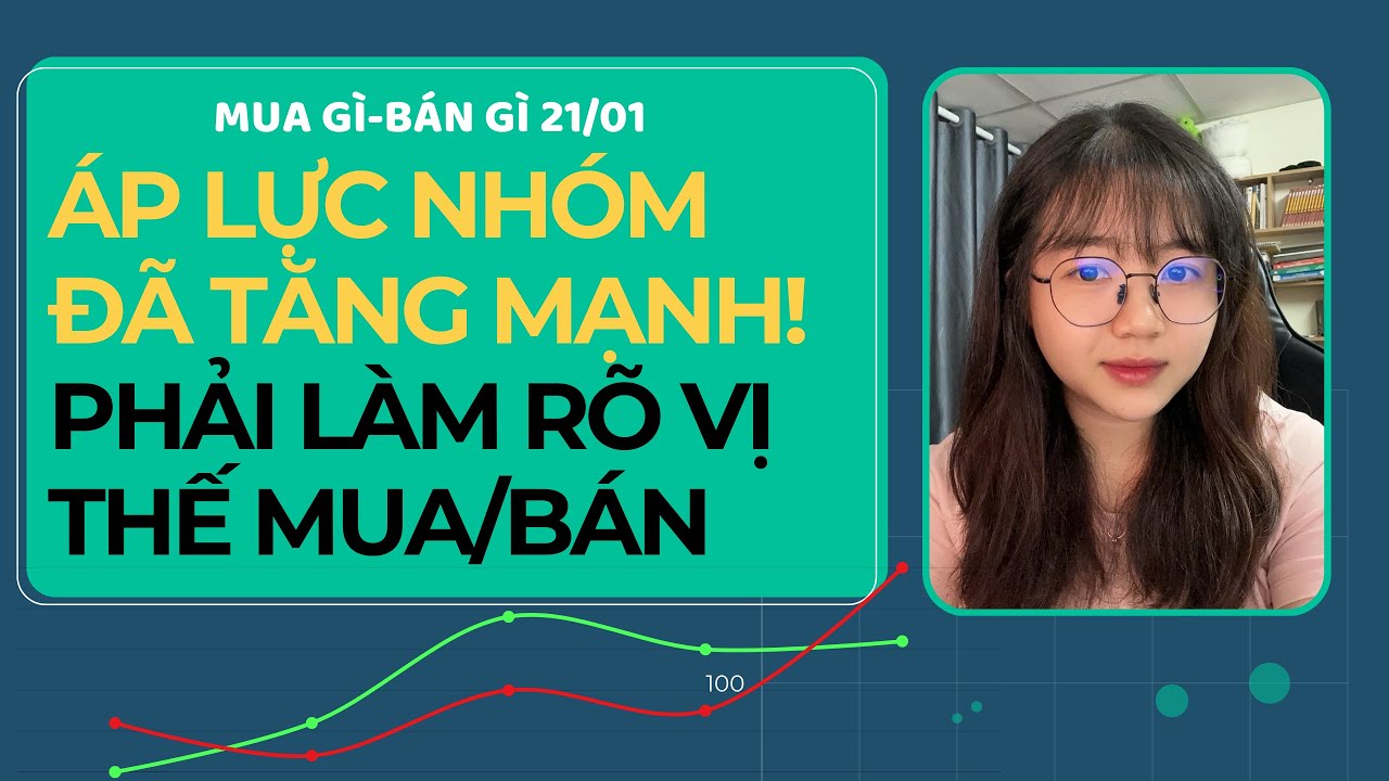 [Livestream chiều 21/1] NHÓM THOÁI VỐN GẶP ÁP LỰC. CẨN TRỌNG VỊ THẾ MUA ĐUỔI