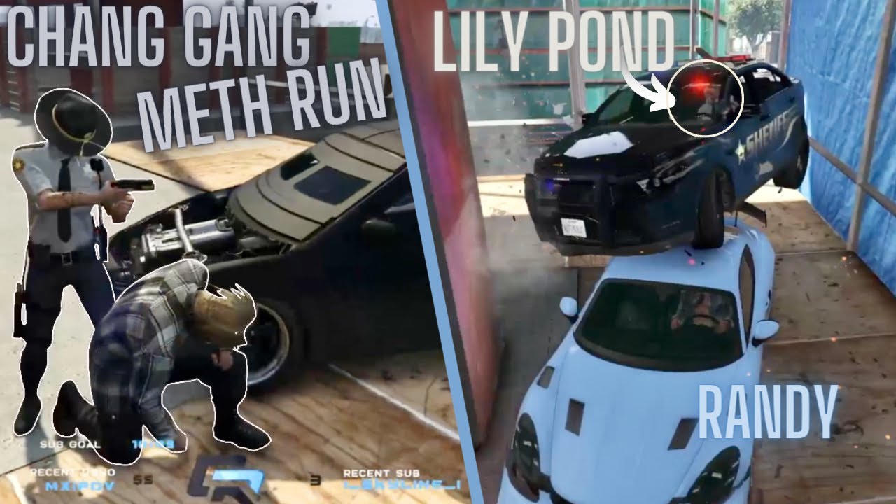 Randy Bullet pits EVERY COP in the chase to save this meth run (multiple POVs)