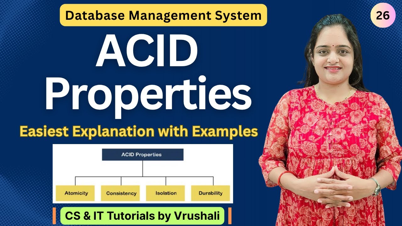 DBMS 26: ACID Properties with Real-Life Examples  #databasemanagementsystem