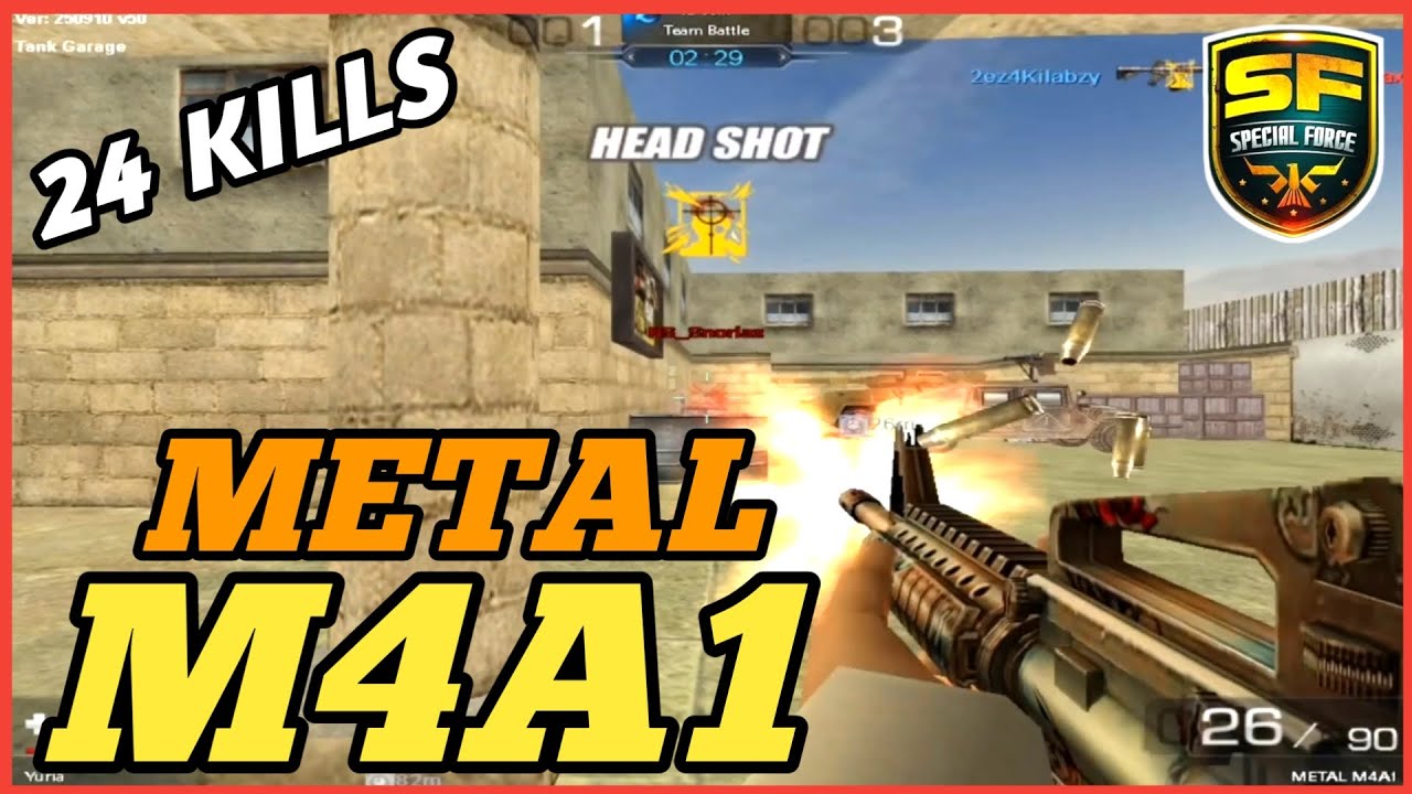 METAL M4A1 GAMEPLAY! | SPECIAL FORCE PH