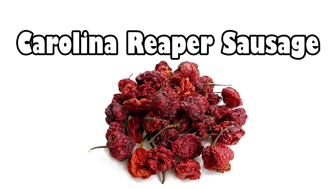 Колбаса «Carolina Reaper» (1,5 млн единиц остроты по шкале Сковилла)