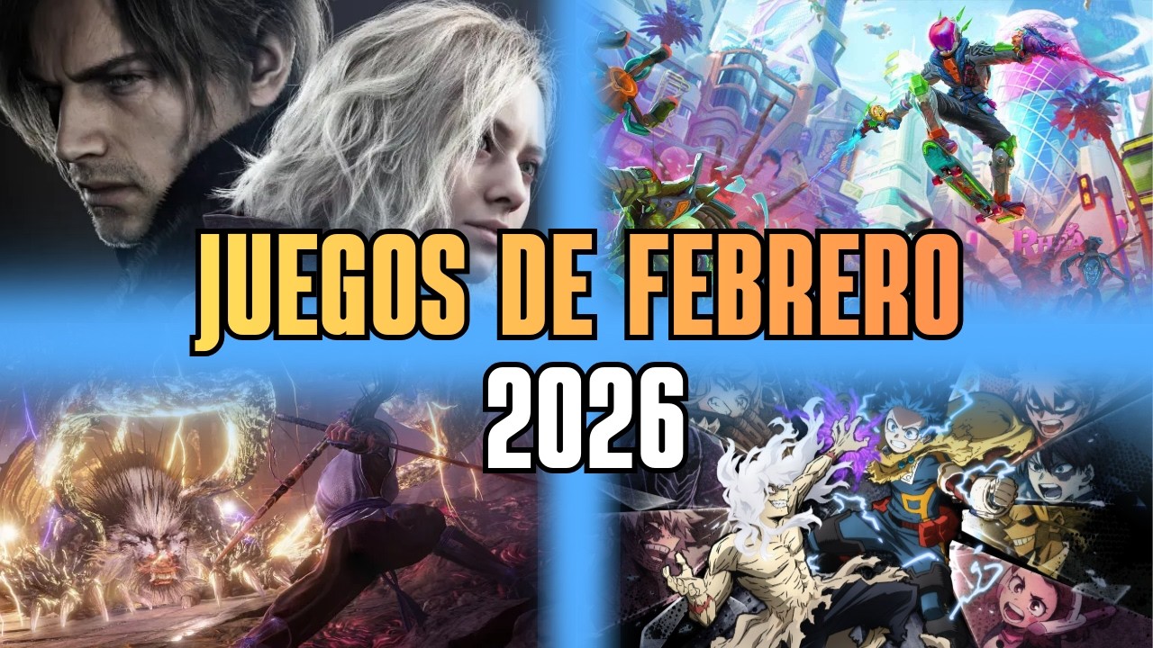 ¡Los lanzamientos de juegos más esperados de Febrero del 2026!