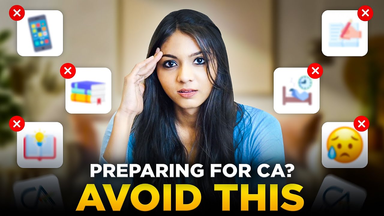 Biggest Mistakes To Avoid by a CA Aspirant | No More Attempts | @Surbhigandhi99