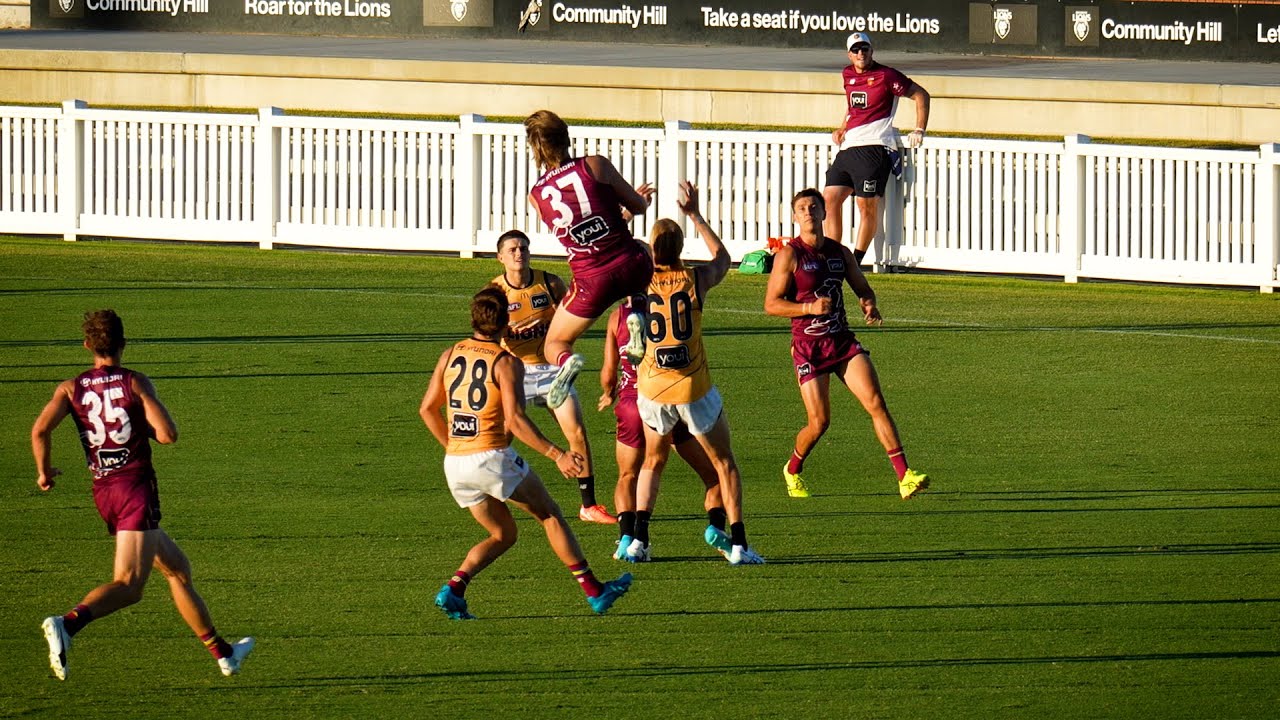 Maroon vs Yellow: Brisbane Lions Intraclub Match