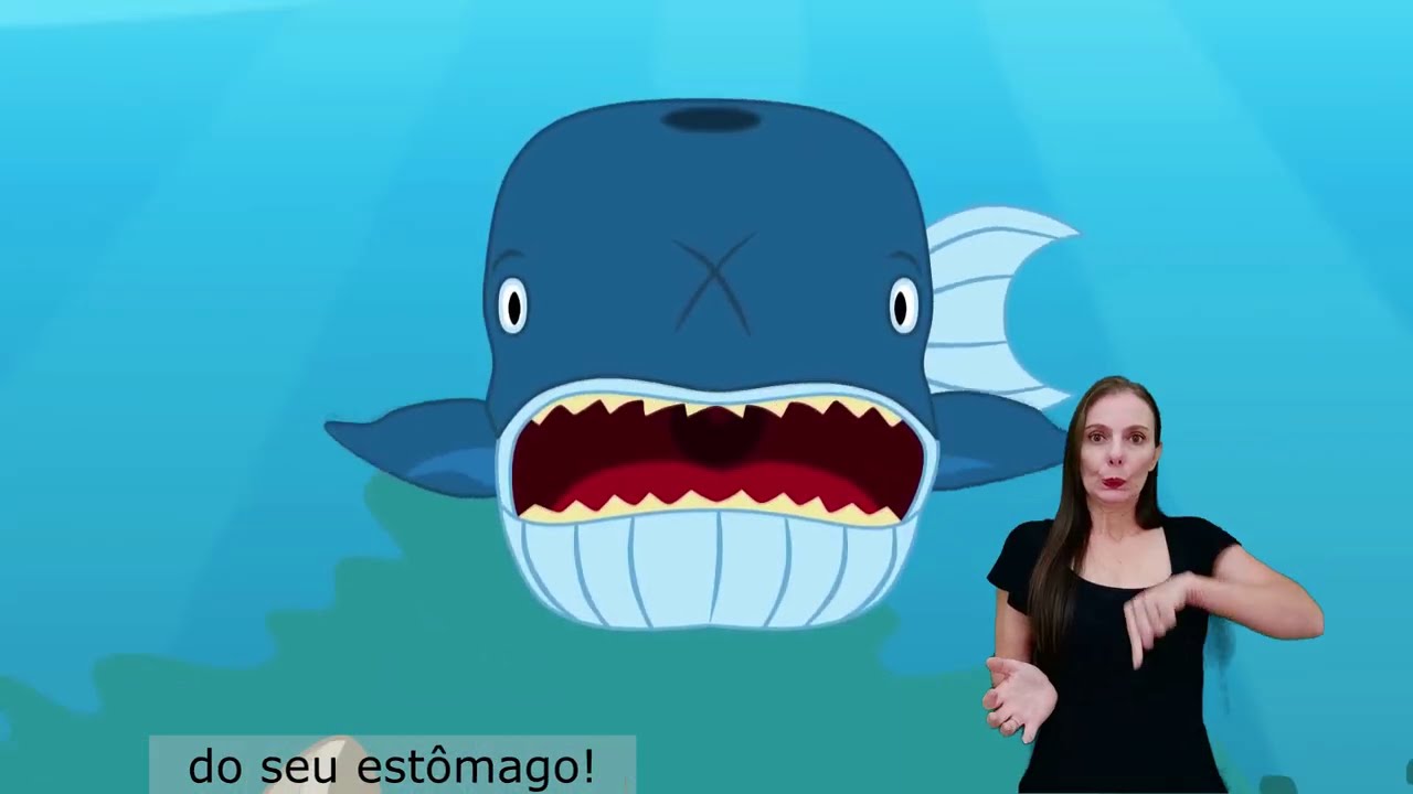 Pinóquio | conto em Língua Brasileira de Sinais (Libras) | com legendas