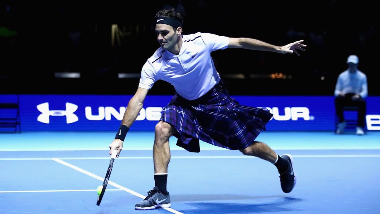 Glasgow 2017 Exhibition - R.Federer vs A.Murray Highlights