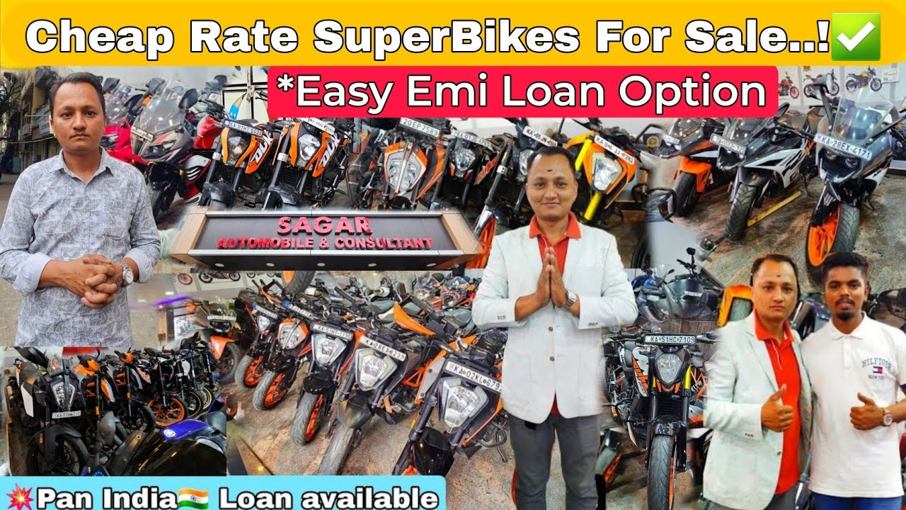 CHEAP ND BEST SECOND HAND BIKES FOR SALE IN BANGALORE | SUPERBIKES FOR SALE | WITH LOAN OPTION💥 ||