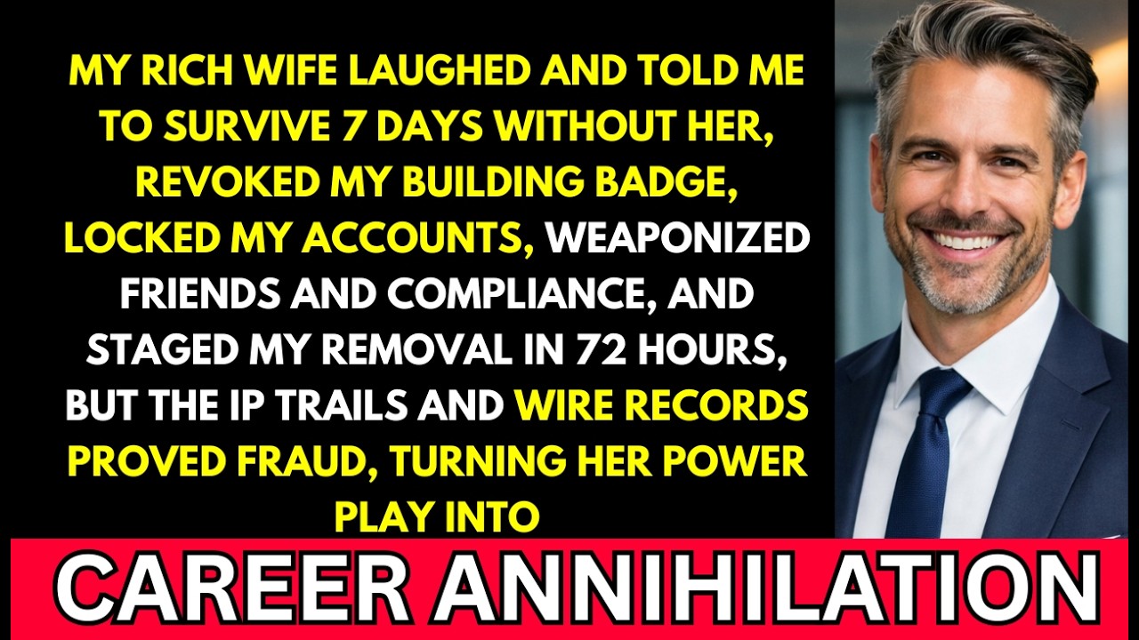 “‘Go Ahead, Leave,’ My Rich Wife Smirked. ‘I Give You a Week Without Me.’”