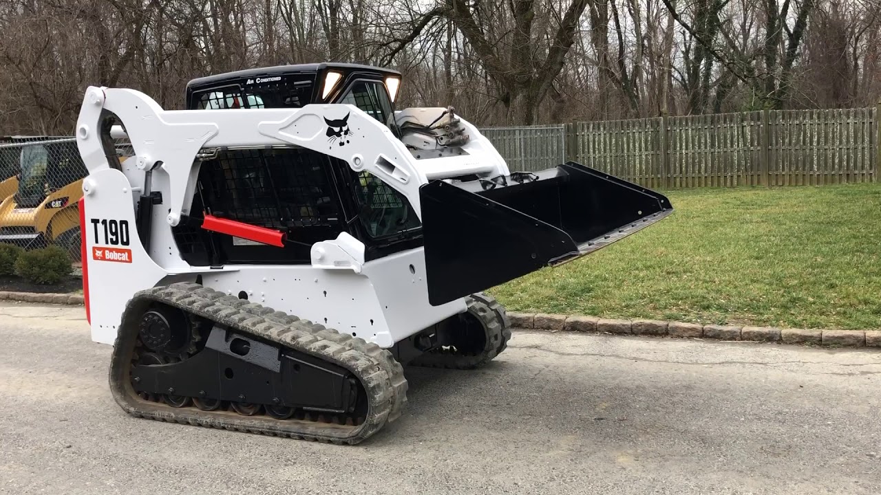 Bobcat T190 8907 Operating