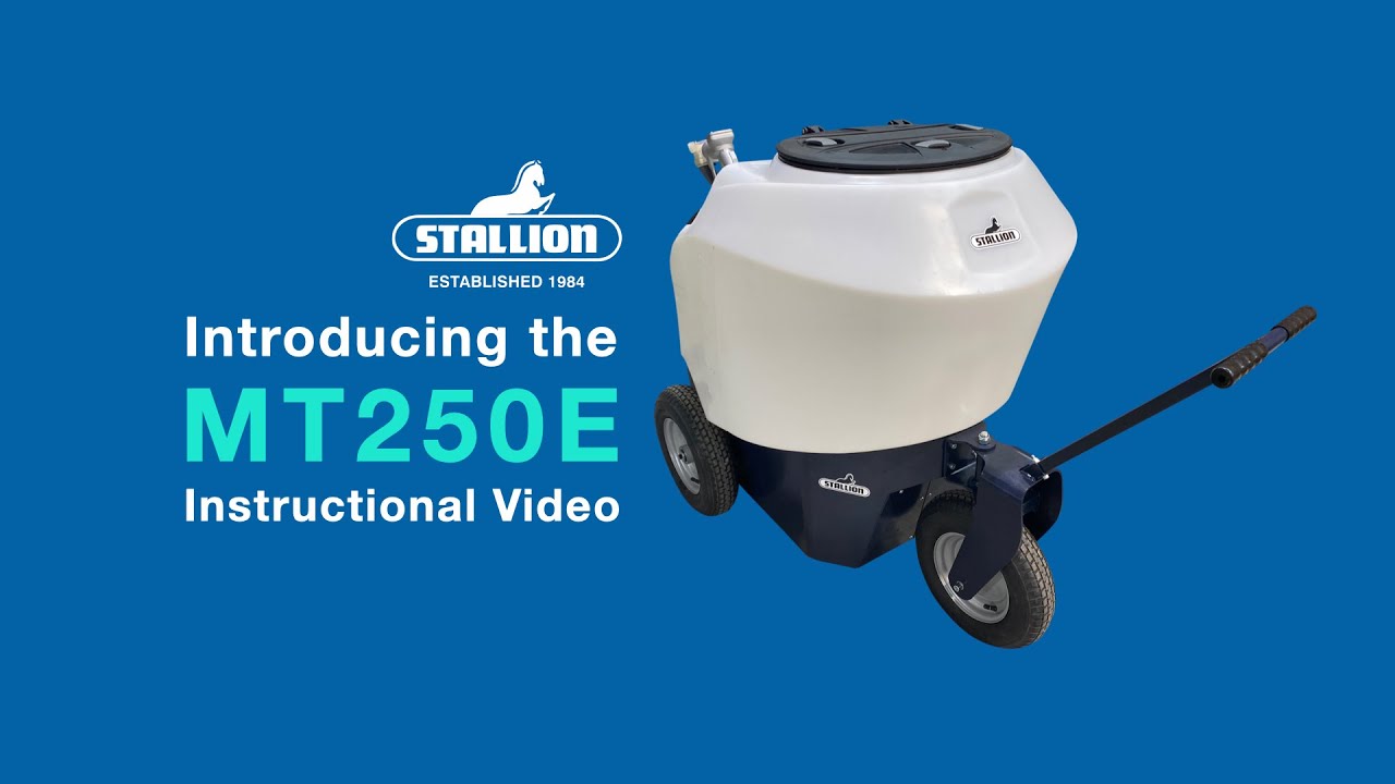 Stallion MT250E Overview - 250L electric mixer and feeder.