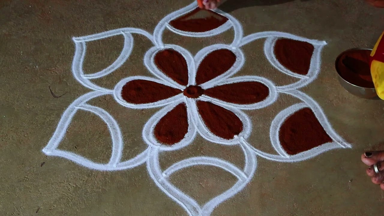 Maasi masam🌹 simple padi kolam 3*2 🌹pandaga muggulu designs 🌹friday padi kolam designs