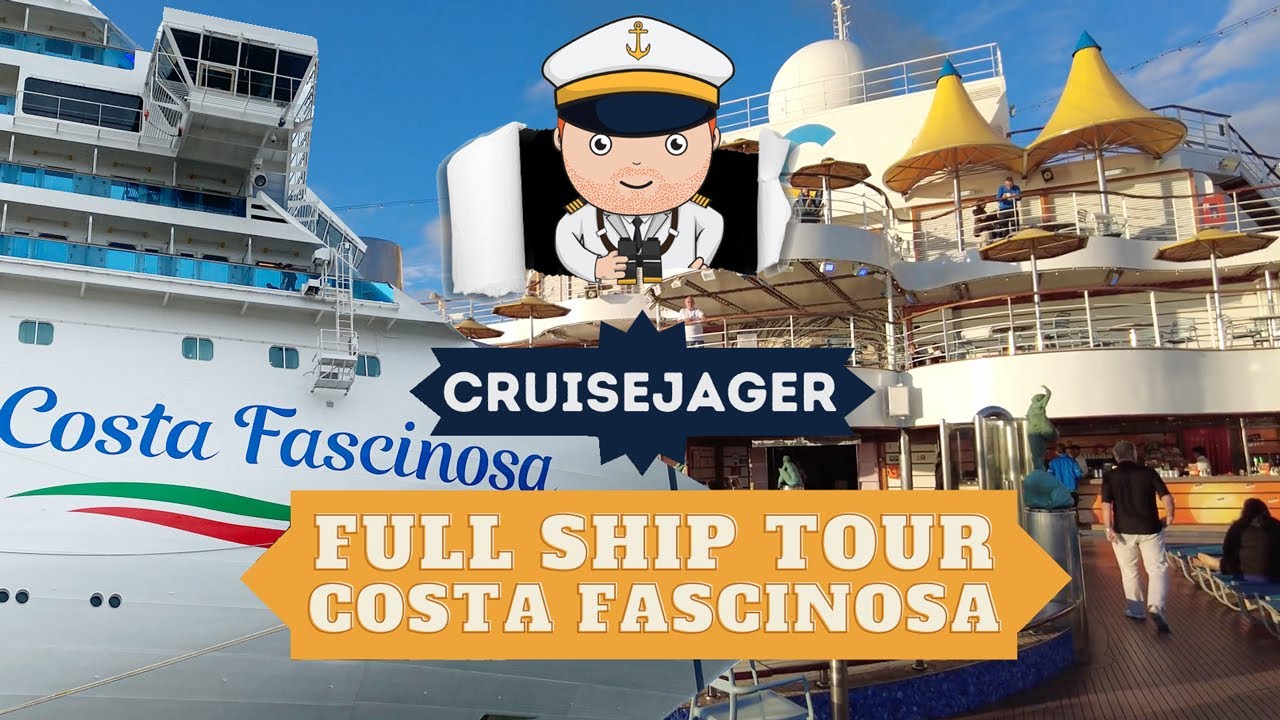COSTA FASCINOSA - Full Ship Tour - Walkthrough - 4k (HDR)
