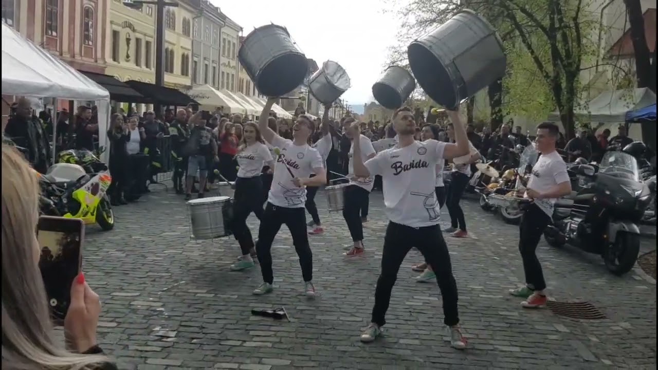 Batida bubnova show  Levoča 2022 otvorenie motorkarskej sezóny