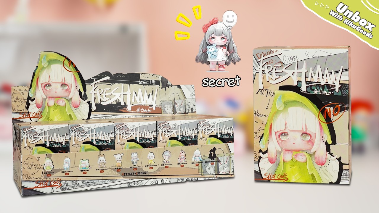 Unboxing Rabeea I'm Not a Weird Kid Series Blind Box #kikagoods #unboxing #asmr #satisfying #kawaii