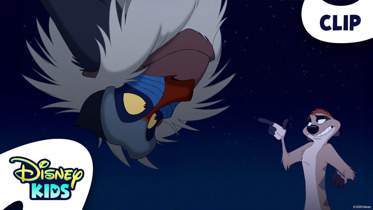 Timon Gets Advice From Rafiki 🐒 | The Lion King 1 1/2 | @disneykids