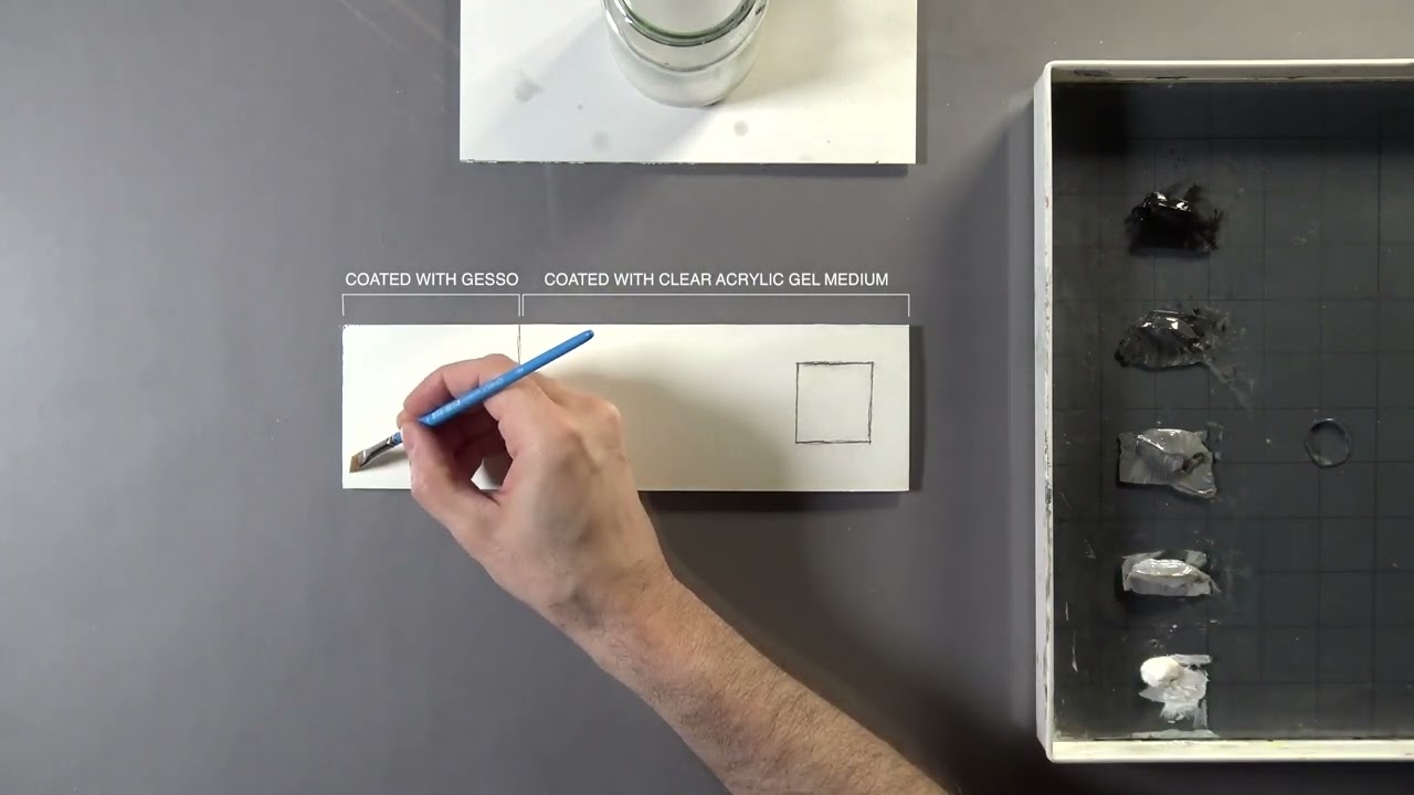 Using Liquid mediums with acrylic paint