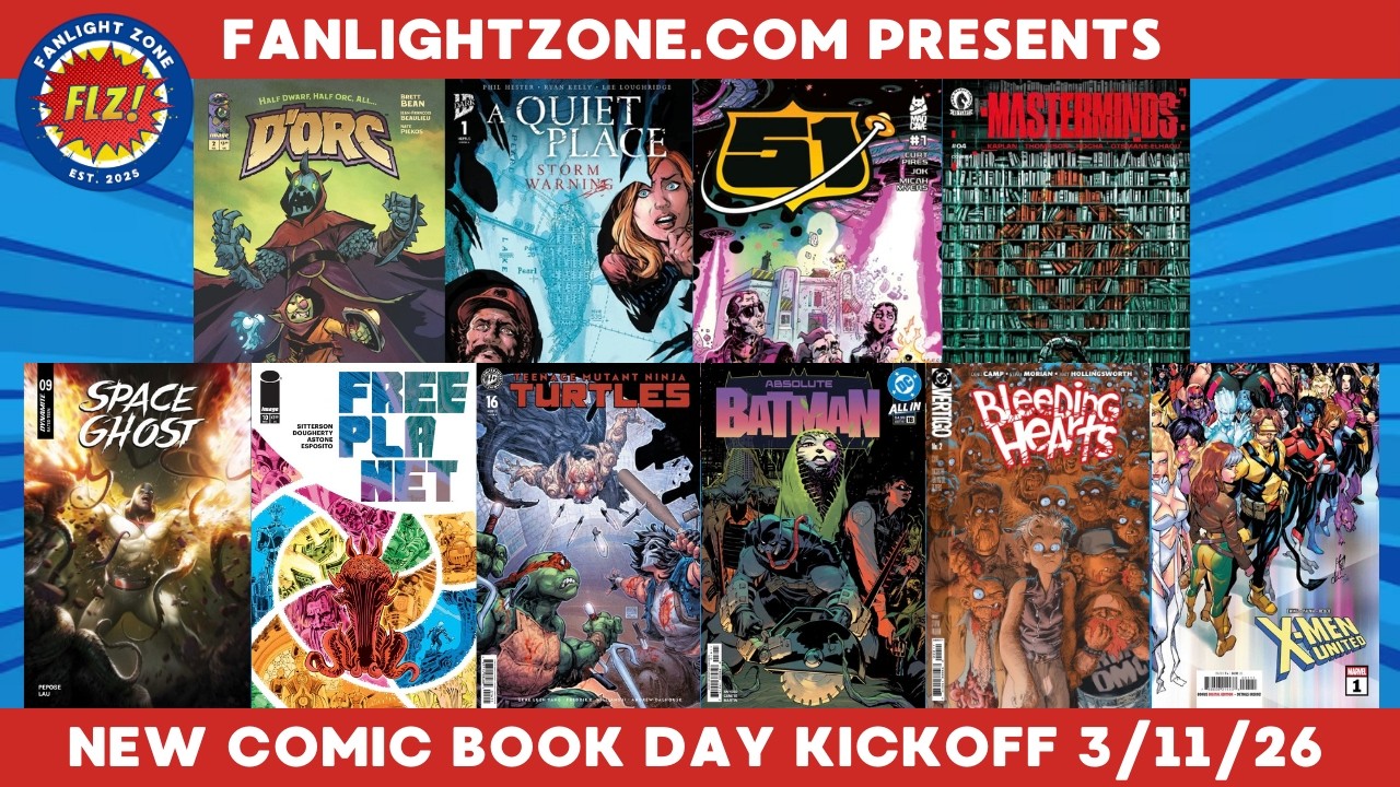 NEW COMIC BOOK DAY KICKOFF 3/11/2026