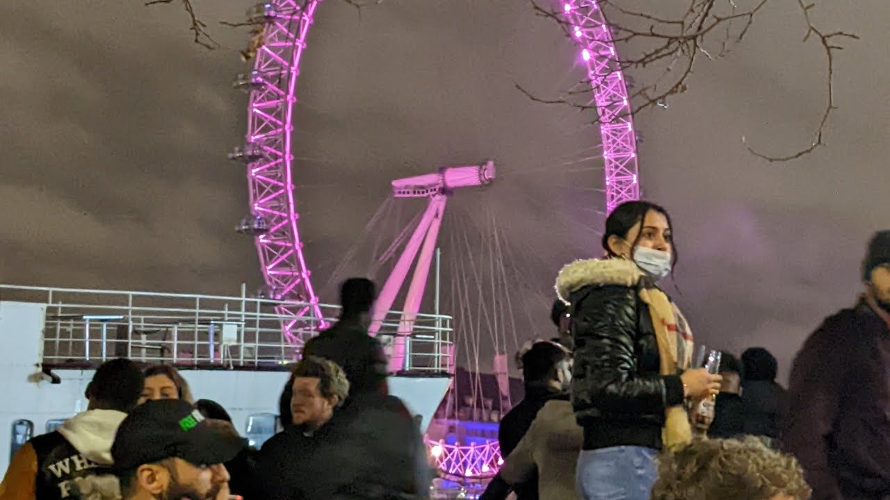 London New Year's Eve Fireworks Display 2022