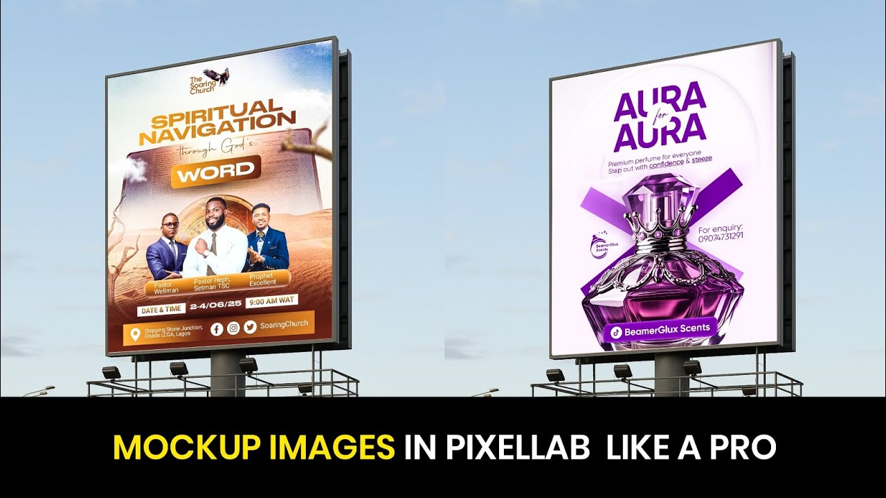 Как создавать макеты своих дизайнов в PixelLab