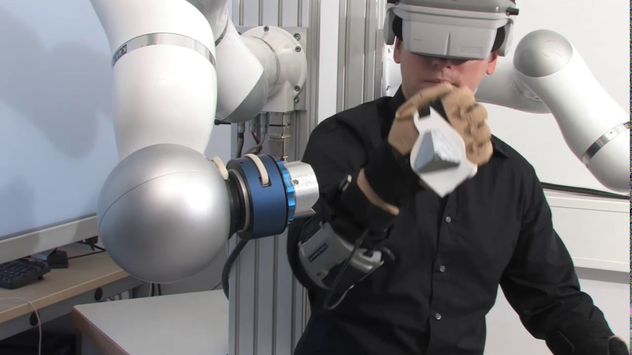 The DLR Bimanual Haptic Device