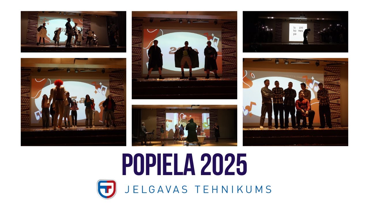 Jelgavas tehnikums - Popiela 2025