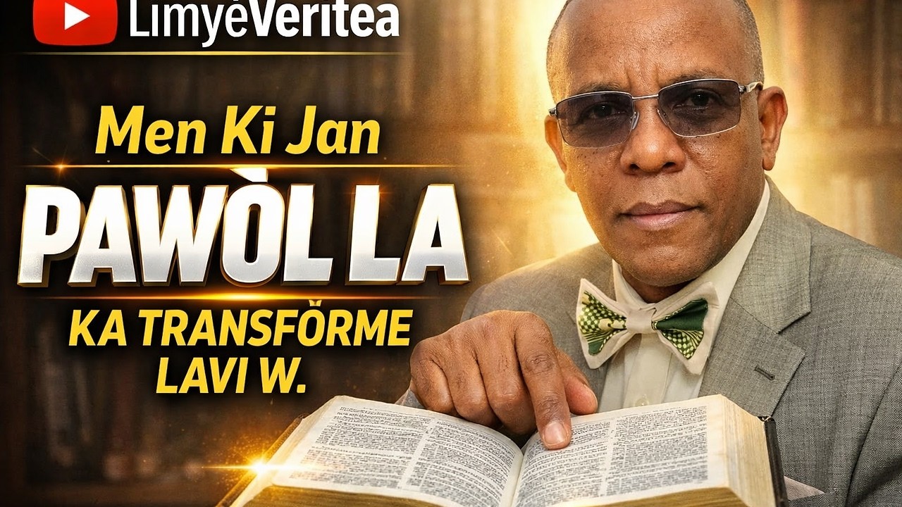 Men Ki Jan Pawòl La Ka Transfòme Lavi w !