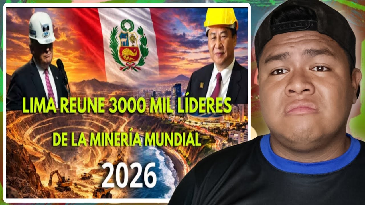 BOLIVIANO REACCIONA A POR SEGUNDA VEZ en su HISTORIA, PERÚ - SEDE del CONGRESO MUNDIAL de MINERÍA