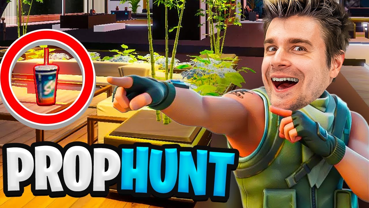 PROP HUNT, ale to FORTNITE z EKIPĄ
