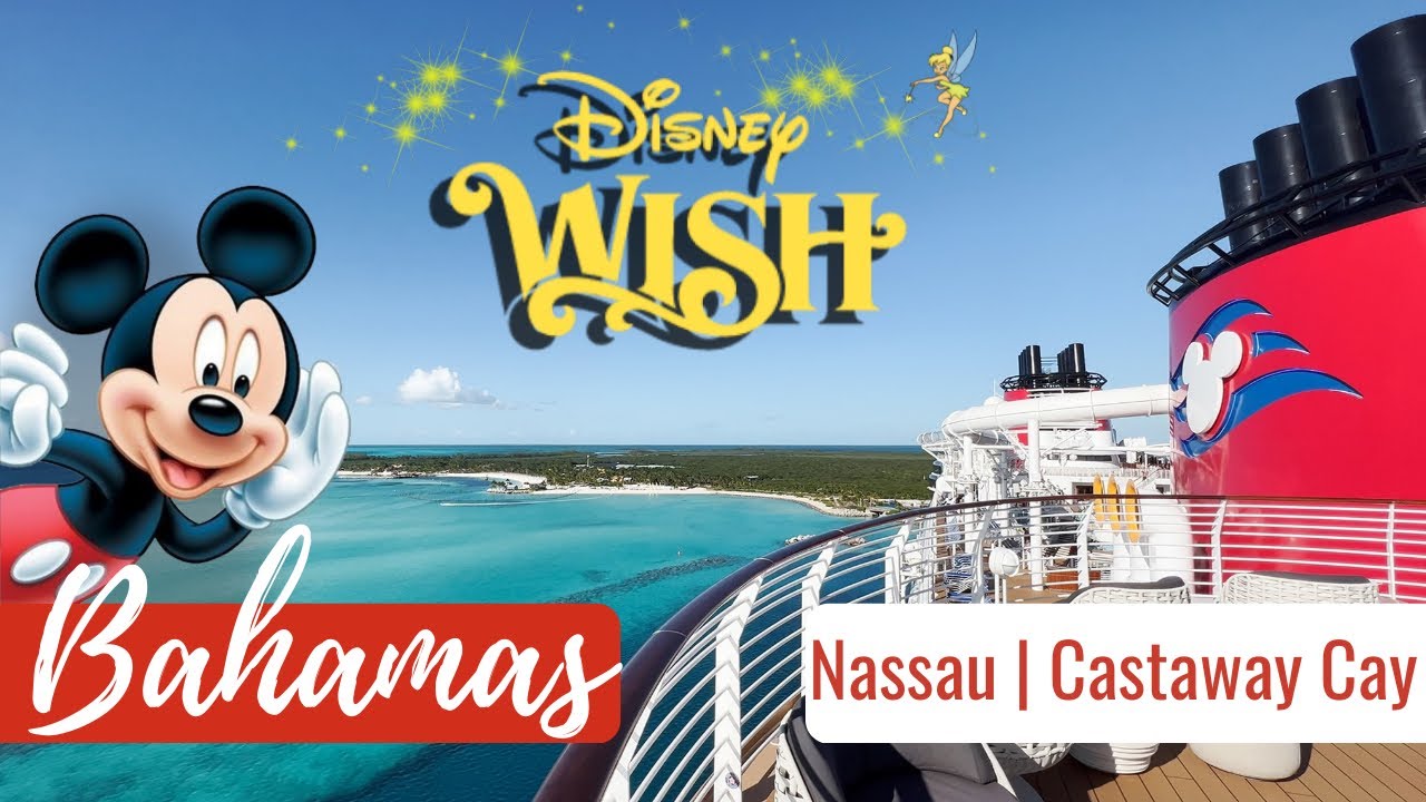 Disney Wish | Трёхдневный круиз по Багамам за 7 минут