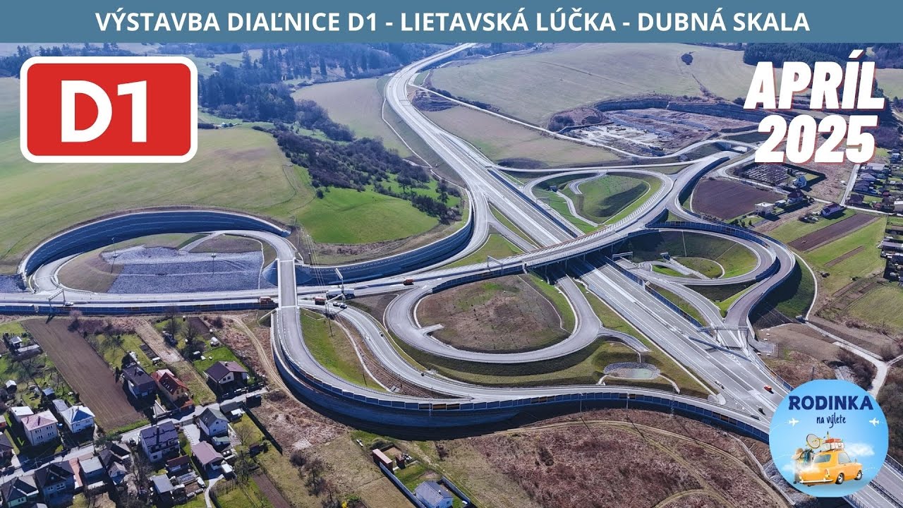 VÝSTAVBA DIAĽNICE D1 LIETAVSKÁ LÚČKA - DUBNÁ SKALA 4/2025