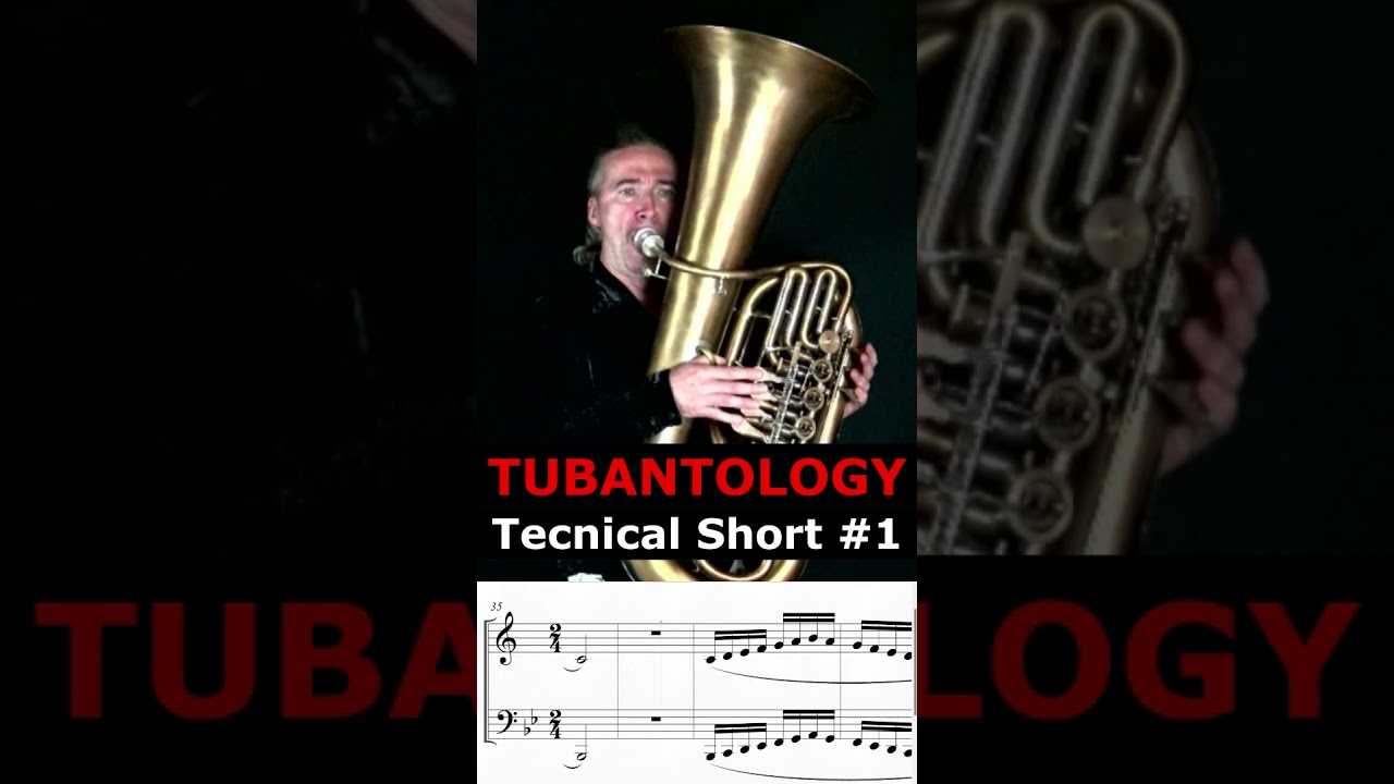 TECNICAL #SHORT for #brass PLAYERS #1 new video on TUBANTOLOGY