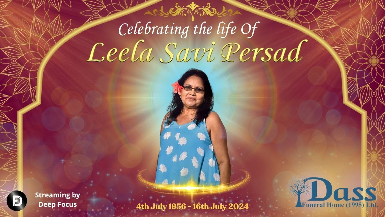 Hindu Funeral Ceremony for Leela Savi Persad | San Pedro | July 28, 2024