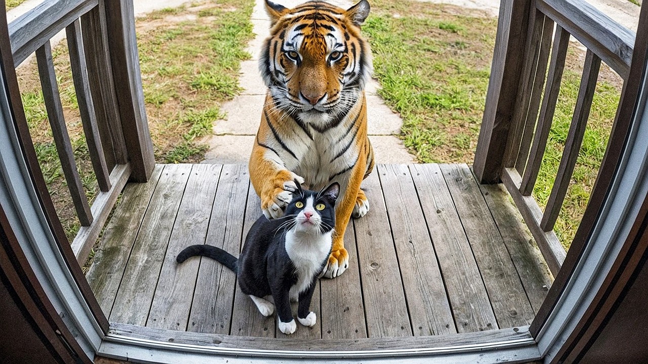 Animales Peligrosos Pillados Siendo Amistosos