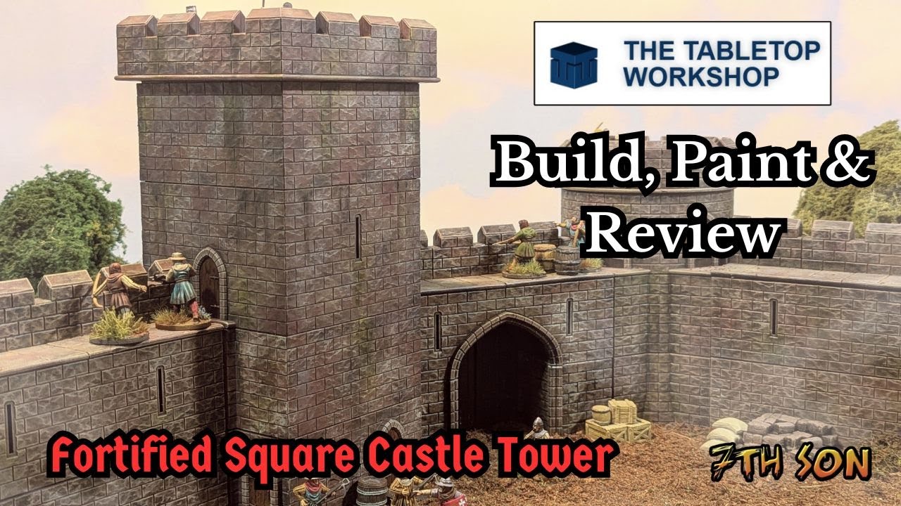 Build, Paint & Review - Fortified Square Castle Tower