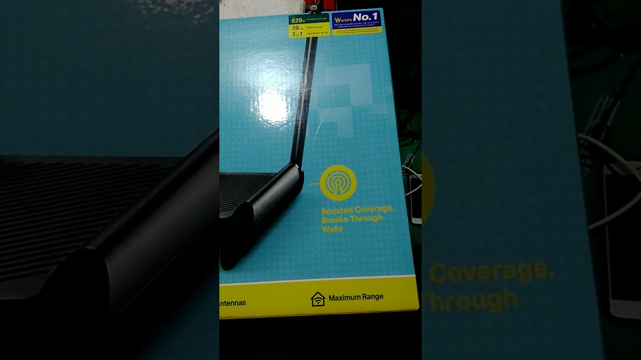 WIRELESS ROUTER TP-LINK WR941HP 450Mbps #shorts.