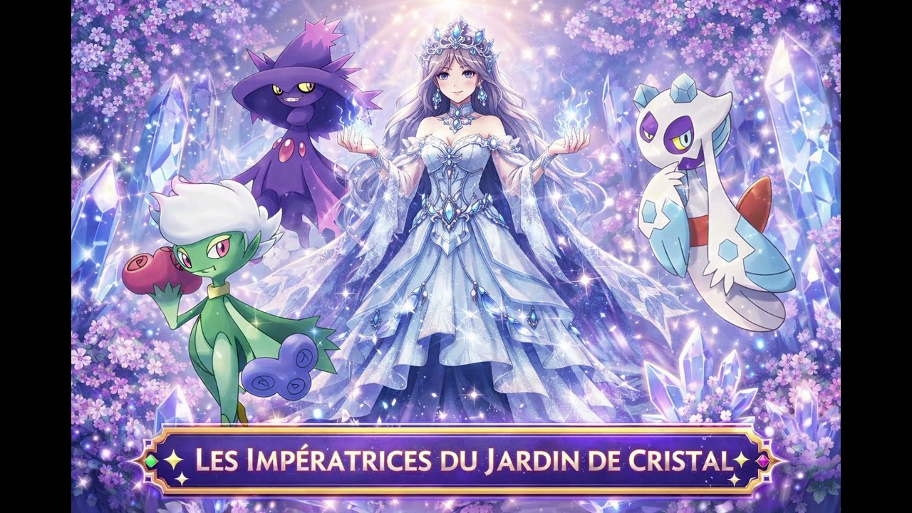 Les impératrices du Jardin de Cristal (RPG Pokémon)