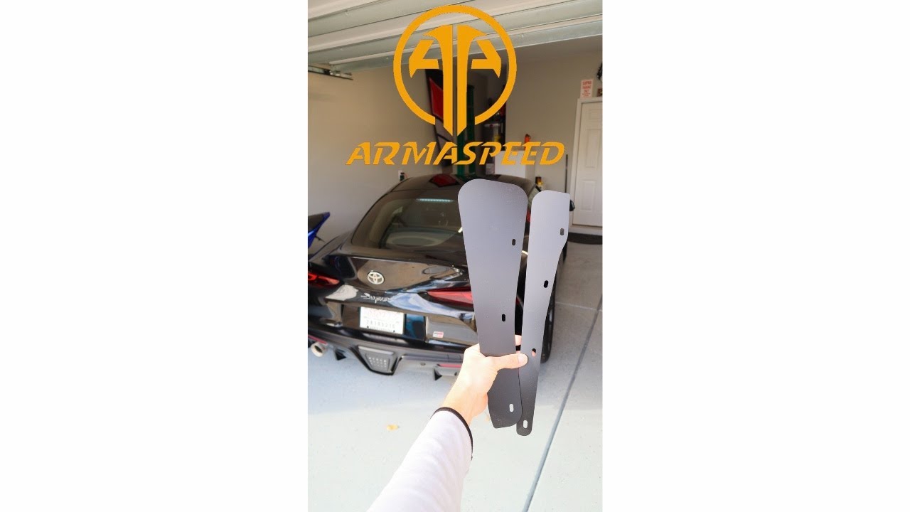 Toyota Supra Armaspeed Rock Guards Installation!