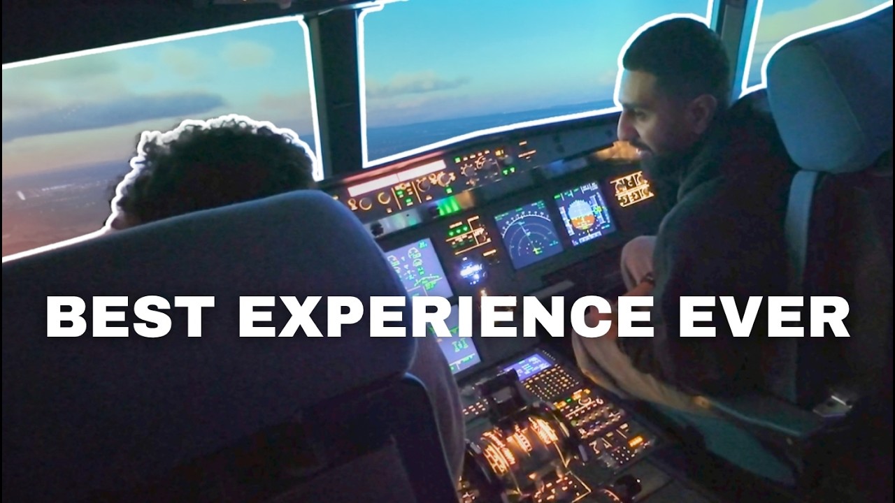Students Try Landing An Airbus With ZERO Experience!