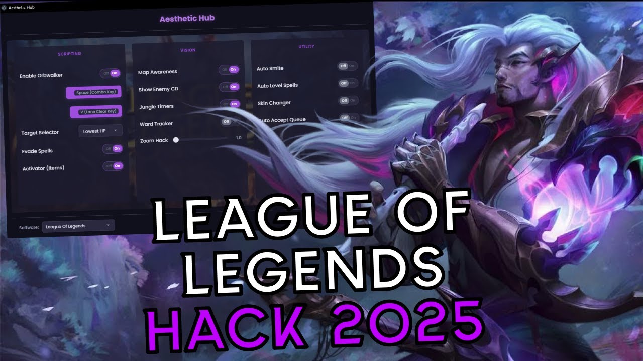 League of Legends Hack 2025 &ndash; Zoom Hack, Script Combo & Skin Changer (Free Undetected)