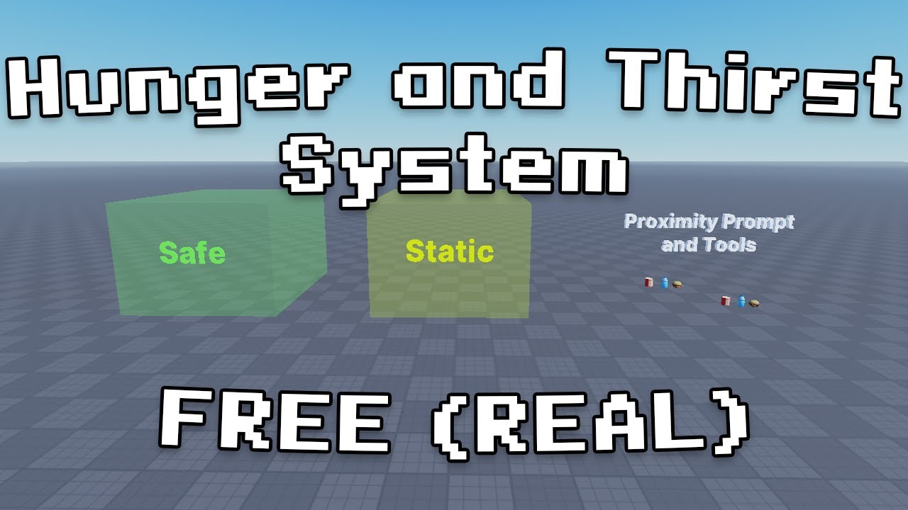 Hunger and Thirst System Roblox