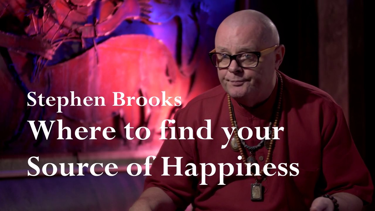 Stephen Brooks Interview - Where to find your source of happiness.