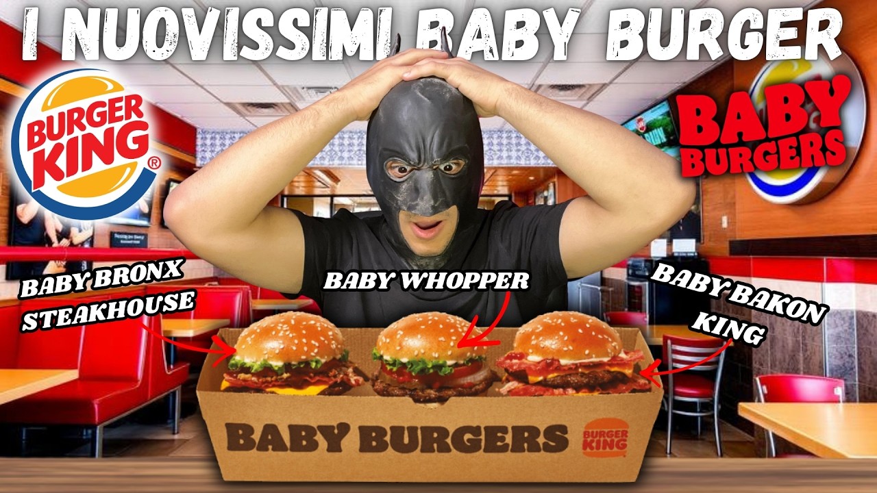 PROVO I NUOVISSIMI BABY BURGER DI BURGER KING! - *QUANTO HO GODUTO!!*
