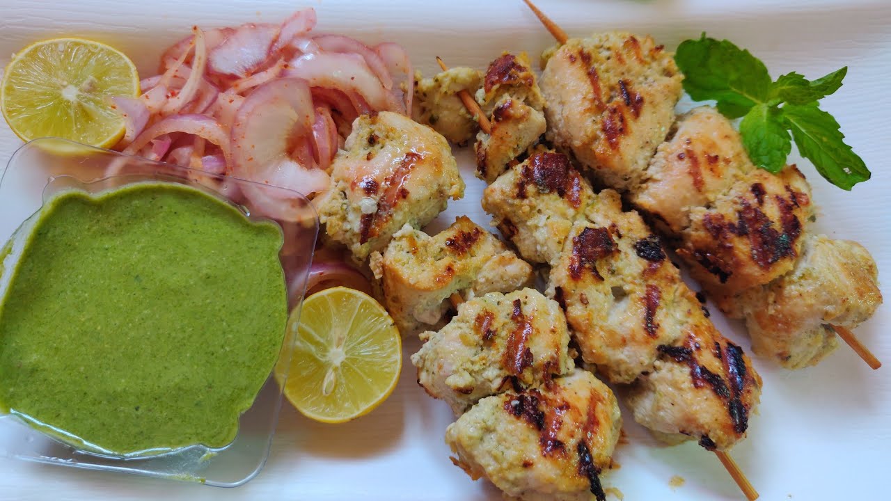 চিকেন রেশমি কাবাব রেসিপি | Chicken Reshmi Kabab Recipe In Bengali | Restaurant Style Chicken Kabab
