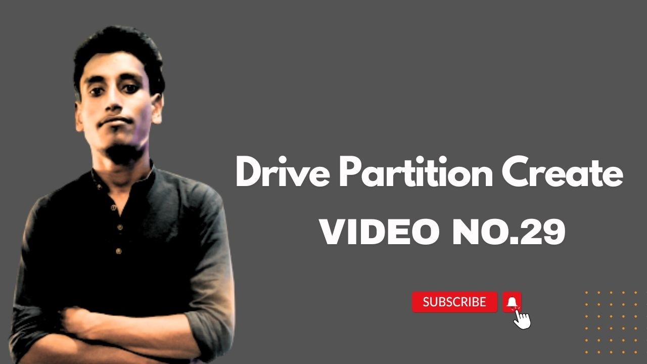 How to Create New drive On windows 11 & Windows 10 | Create New Partition